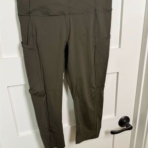 lululemon athletica Olive Green Leggings